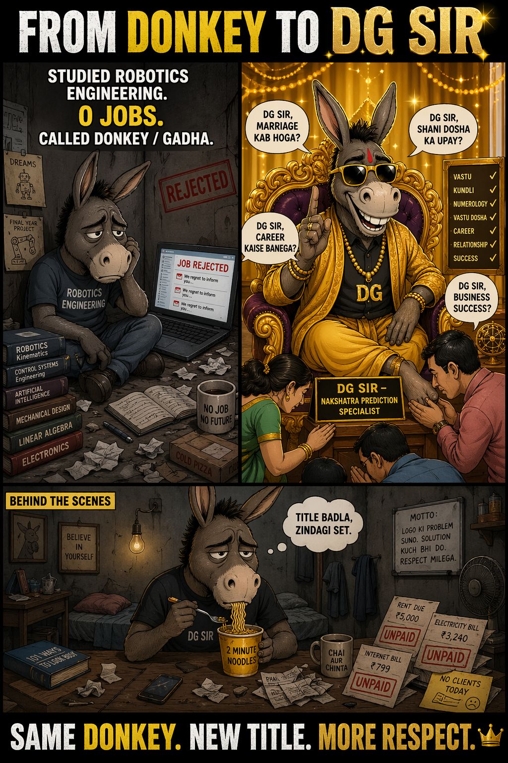 The Code 5007 Proxy Scam - Deepanshu Giri Lunar Astro Meme