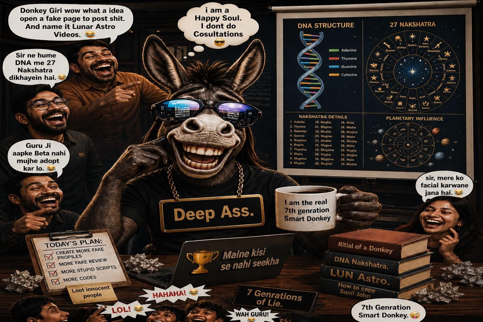 When You Ask for a Refund - Deepanshu Giri Lunar Astro Meme