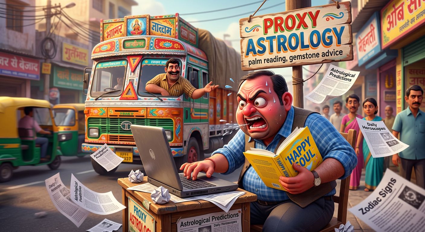 Medical Astrology Fraud - Deepanshu Giri Lunar Astro Meme